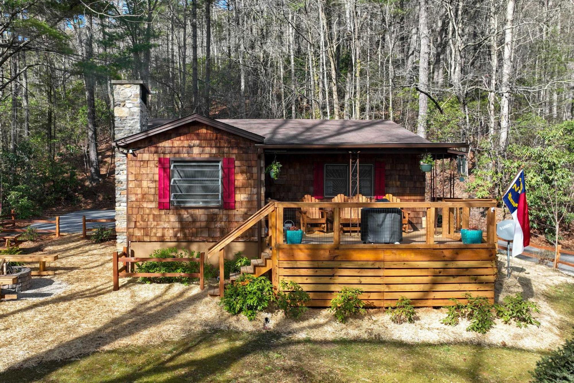 Heavenly Bearadise Cabin In Cashiers, Nc! Exteriör bild