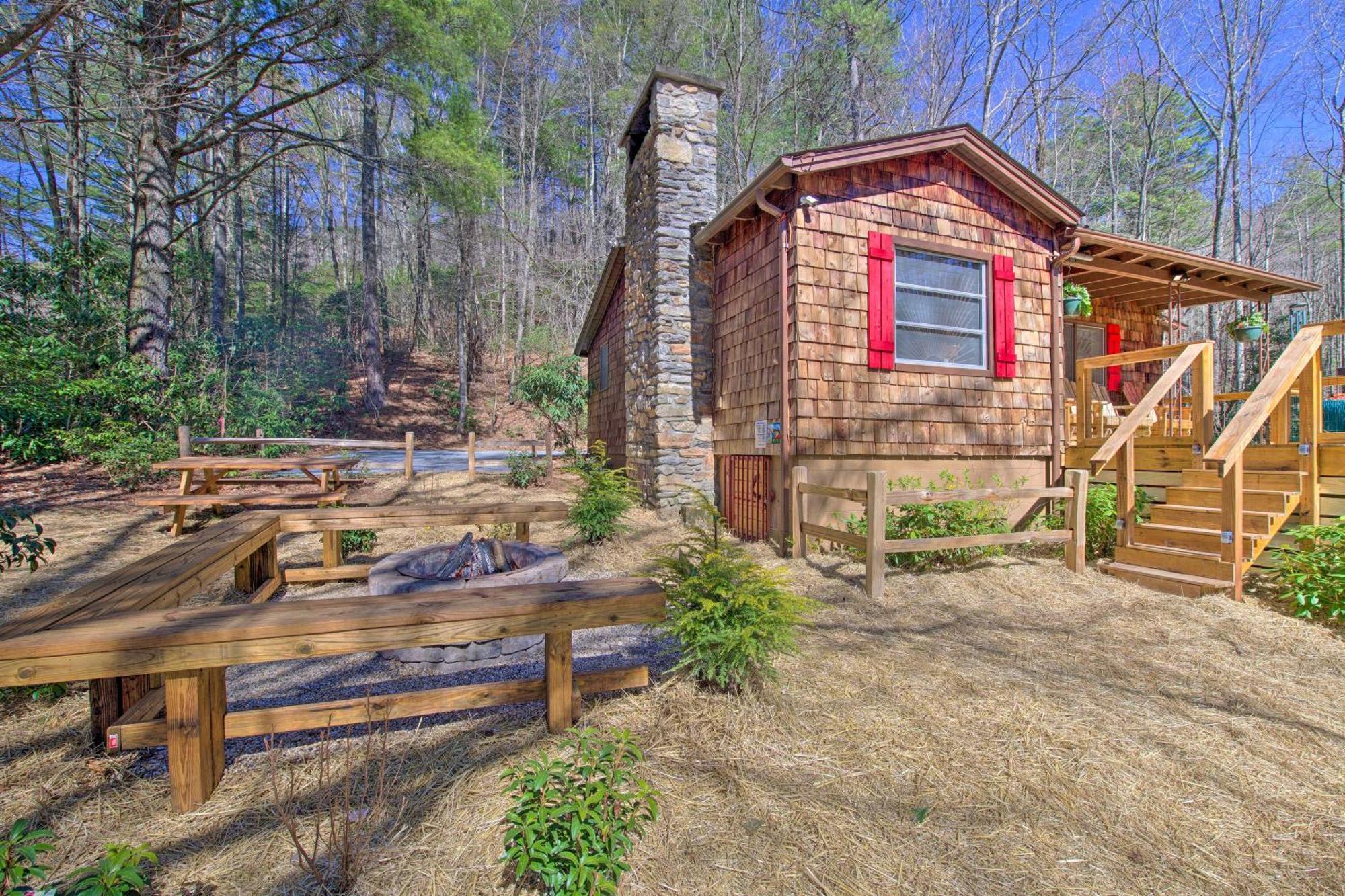 Heavenly Bearadise Cabin In Cashiers, Nc! Exteriör bild